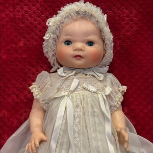 American Character Toodles Baby Doll Vintage 1958 15” love doll retro 1950s